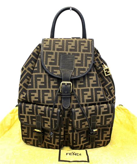 fendi zucca backpack|authentic fendi zucca handbags.